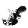MASQARAE FEATHER BIRD MASK - WT