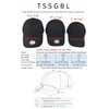 TSSGBL Classic 100% Cotton Structured Baseball Hats Adjustable for Men