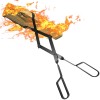 AMAGABELI GARDEN & HOME 26" Long Firewood Tongs Log Grabber