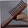 TOVINANNA Wooden Wide Tooth Hair Comb for Curls Natural Sandalwood