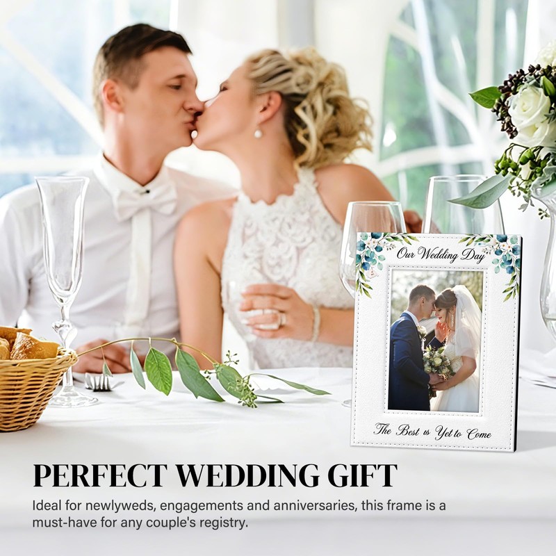 Wedding Gifts for Couples 2026 - Boho Floral Wedding Picture