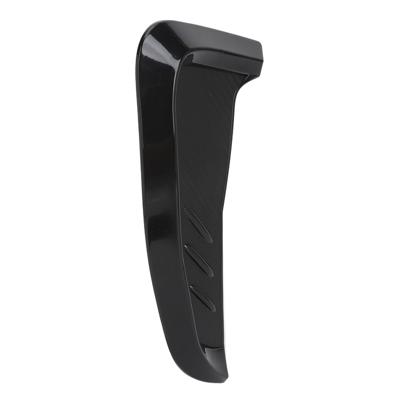 2Pcs Side Mudguard Vent Trim Left Right 20cm Glossy Black