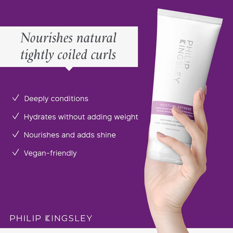 Philip Kingsley Moisturising extremely enriching conditioner for curly, dry, damaged