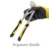 BJDSI 12" Channel Locks Plier,8-Position Adjustment,Anti-Slip Handle,High Torque,Anti-Rust.