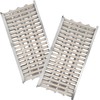 bbq777 2-Pack Radiant Tray and Ceramic Rod Replacement Kit for