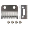 INGQI Upgraded 2 Hole Blades, for Wahl Clipper Blades Replacement,
