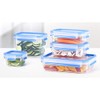 Emsa 508568 Clip & Close 5-piece set of food storage