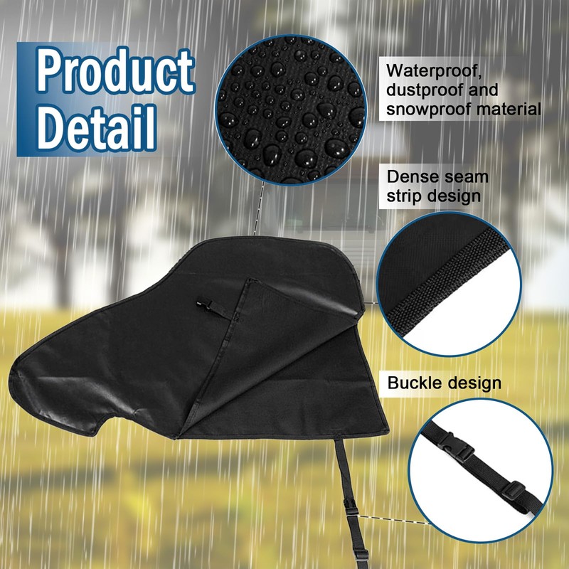 Caravan Hitch Cover - Trailer Hitch Cover with Breathable Oxford