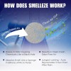 SMELLEZE Natural Chemical Odor Remover Granules: 25 lb. Bag Sprinkle