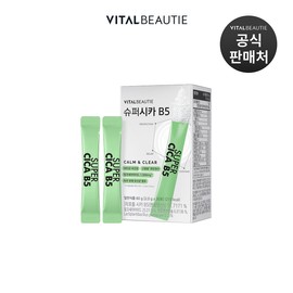 Vital Beauty Super Cica B5 30 packs, pantothenic acid ceramide / 바이탈뷰티 슈퍼시카 B5 30입, 판토텐산 세라마이드