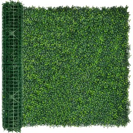 DOPGIB Artificial Ivy Privacy Fence Screen,40"x 140" (39 SQFT) 4-Layer Leaf UV-Anti Faux Greenery Boxwood Backdrop Ivy Vine Leaf Panels for Outdoor, Indoor, Garden,Backyard and Decor