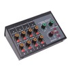 Compact Mixed Sound Mixer Metal 8 Channel Professional Mixer Board