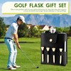 Golf Flask Gift Set 7 oz Stainless Steel Golf Flask
