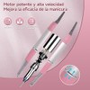 Torno Eléctrico para Uñas,Torno para uñas Profesional ,Velocidad Ajustable Máquina