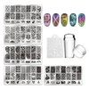 Ashion Nail Image Plate Set of 5 (5 Plates +