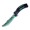 Foldable Comb Stainless Steel Butterfly Exercise Training Comb Styling Tools