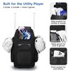 KAVIGOR 80L Rolling Baseball & Softball Bag for Youth &