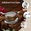 Honeydak 2 Set Stainless Steel Endurance Salt Server with Spoon