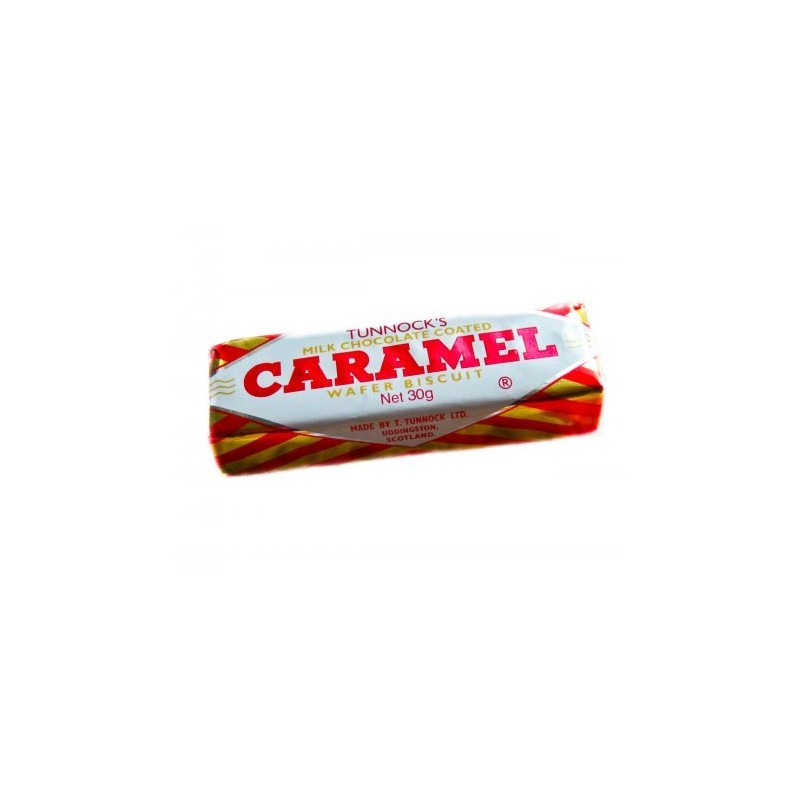 Tunnocks Caramel Wafers (12 Bars Package)