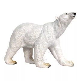 Amy & Addy NEW AMY ADDY Collectible Wildlife Animal Resin LARGE Statue POLAR BEAR Figurine