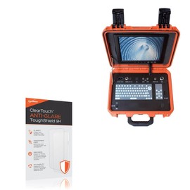 BoxWave Screen Protector Compatible with General Pipe Cleaners Gen-Eye USB (10.4 in) - ClearTouch Anti-Glare ToughShield 9H (2-Pack), Anti-Glare 9H Tough Flexible Film Screen Protector