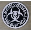 Unbranded ZOMBIE OUTBREAK RESPONSE TEAM BIOHAZARD SKULL GLOW TACTICAL SWAT