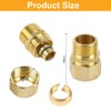 Tulov Pack of 2 16 Screw Fittings, Transition with 1/2