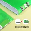 Kokuyo 20-Pocket Binder with Plastic Sleeves 8.5"x11" (Clear), A4 and