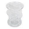 360 Degree Rotation Rotating Makeup Organizer Transparent Stable Base Cosmetic