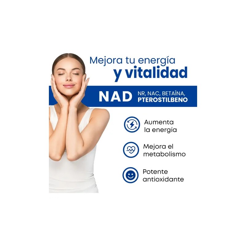 Allnature Eternad Nad 120caps 750mg C/u Sabor Sin Sabor