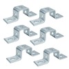 6 Packs 5 Hole U Shaped Strut Connector Bracket U