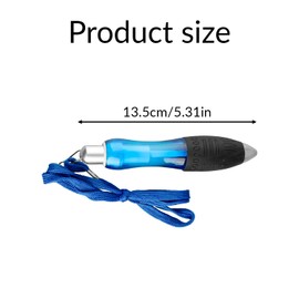 Tabanzhe Wide Grip Pens-5PCS Big Fat Ballpoint Pens Black ink Portable Lanyard Pens Wide Body Multicoloured Ballpoint Pen Set for Adults Kids Arthritis Parkinson's Office School Students