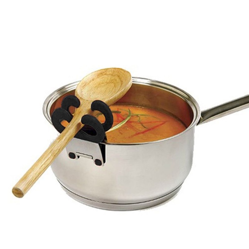Spoon Pot Clip Handy Kitchen Gadget Organize Cooking