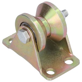 Guide Pulley, 32mm V‑Type Pulley, Deep Groove Rope Guide Wheel, Heavy Duty Metal Rope Rail Wheel for Industrial Use, V Grooved Wheels