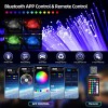 Split Starlight Headliner Kit - 400Pcs 0.02In 4.9Ft Fiber Optic
