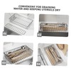 Gatuida Kitchen Accessory Utensil Holder Chopstick and Fork Drainer Stainless