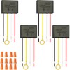 Youmile 4 pcs 3-Way Touch Dimmer Switch Desk Lamp Sensor