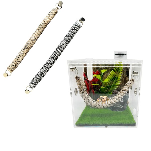 Okueejur 2 Pack Jumping Spider Accessories Rope Bridge with Magnets