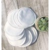 BeNat. 8-pcs. Reusable Facial Rounds Pads. Zero-waste. Eco-Friendly (Diameter 8")