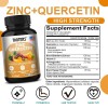 TAOTERS Quercetin Zinc Capsules Protects Respiratory System Antioxidants12