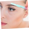 FOMIYES Eyebrow Grooming Tool Precision Tweezers Eyebrow Trimmer Comb for