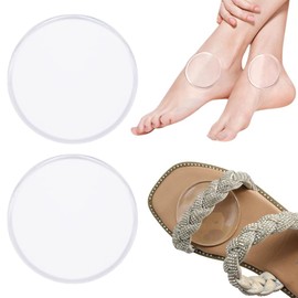 MIRKUZI 2 Pack Gel Ankle Pads for Boots, Relieve Pressure and Improve Circulation, Suitable for Skating, Hockey