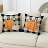 Dotegu Fall Pillow Covers 18x18 Set of 4 for Autumn