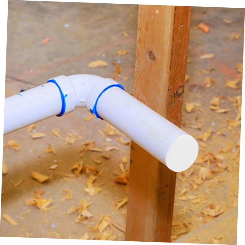 CHILDWEET Sturdy PVC Pipe End Cap Bathtub Drain Stopper Sink