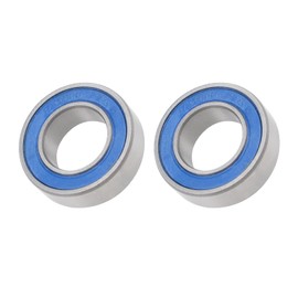 METALLIXITY Deep Groove Ball Bearings (173110-2RS, 17mm x 31mm x 10mm) 2Pcs, Chromium Steel Double Sealed Industrial Bearings - for Industrial Micro Motor