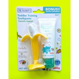 Dr. Talbot's Toddler Kids Training Toothpaste with Toothbrush 6m+
