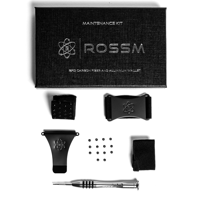 ROSSM Maintenance kit tools and replacement parts for your wallet