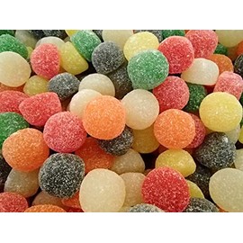 Bayside Candy Assorted Giant Gum Drops | Large Gumdrops Jelly Candy | (10LB)