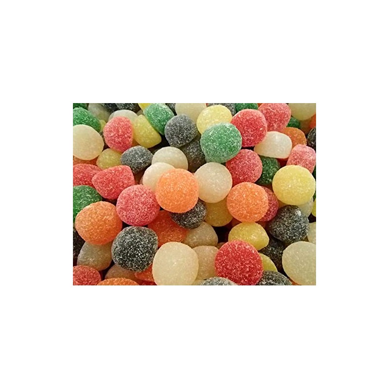 Bayside Candy Assorted Giant Gum Drops | Large Gumdrops Jelly