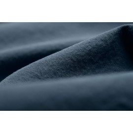 L1NK STUDIO Fitted sheet single bed 90 cm or 35" inches (90x200x35 cm or 35"x79"x14"inches) 100% cotton (Percale 200 threads) Plain dyed NOCHE